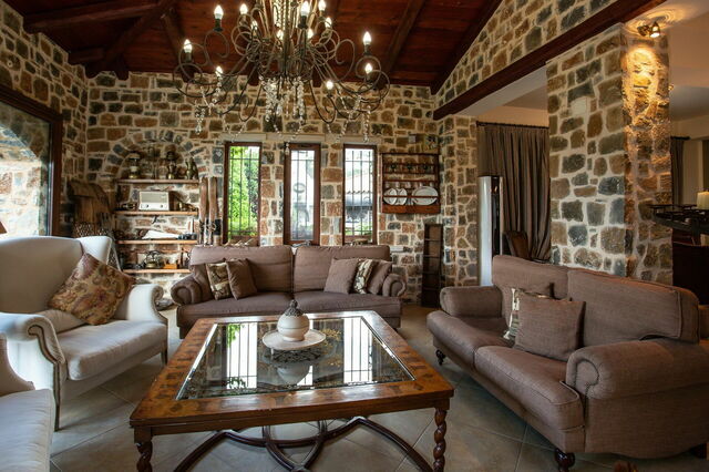 Villa Hersonissos, living room