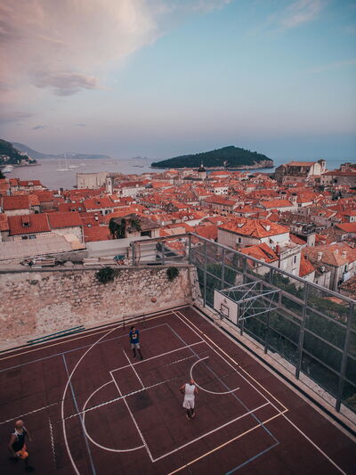 Old Walls Basketball Court, Dubrovnik
