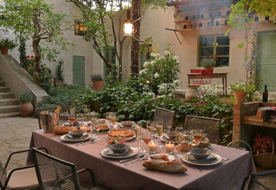 Mas Des Lavandes, garden