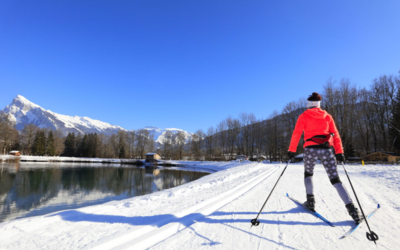 Skiing at Les Eterlous