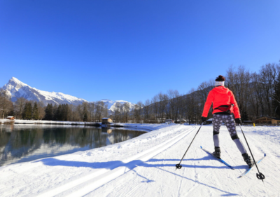 Skiing at Les Eterlous