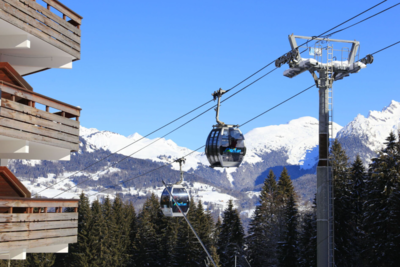 Ski gondolas