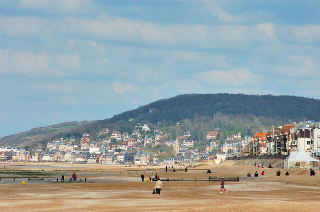 Beach in Cabourg