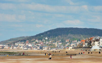 Beach in Cabourg