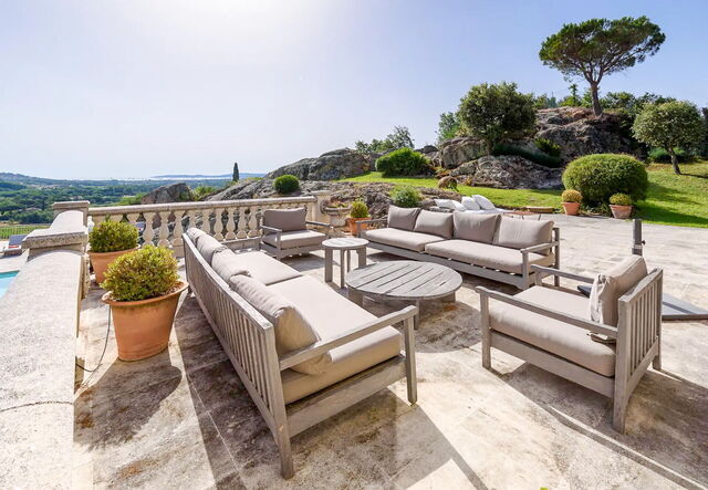 Villa Franca Roc, terrace