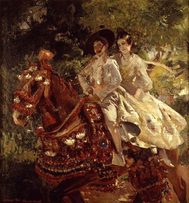 Valencian group, 1906, Joaquin Sorolla