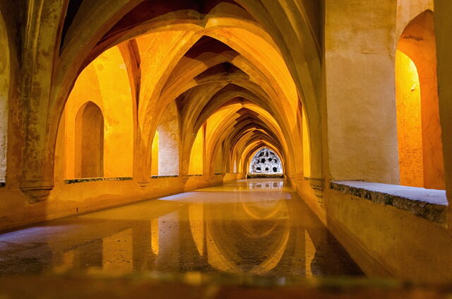 Alcazar, interior