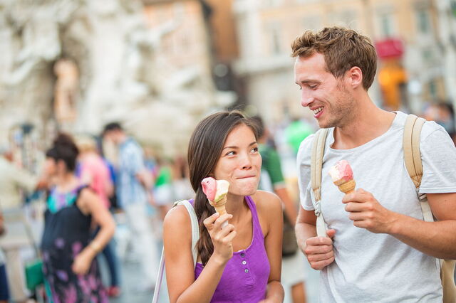 Gelato in Italy