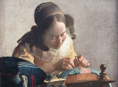 The Lacemaker, Vermeer