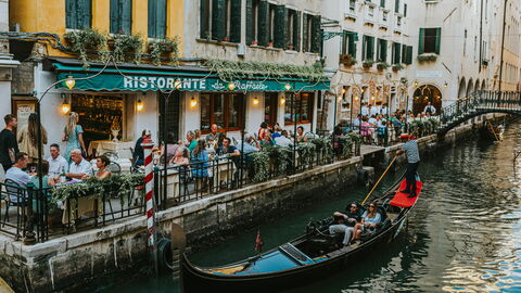 Eating in Venice