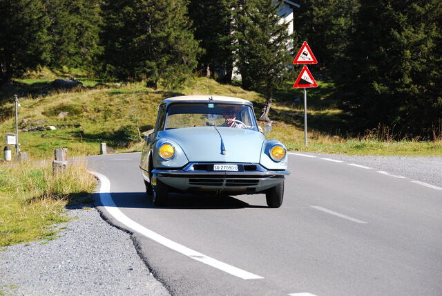 Driving in the Alps