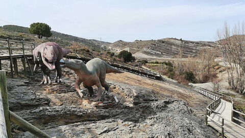 Some dinosaurs in Enciso