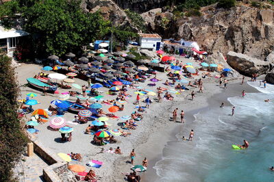 Beach in Nerja