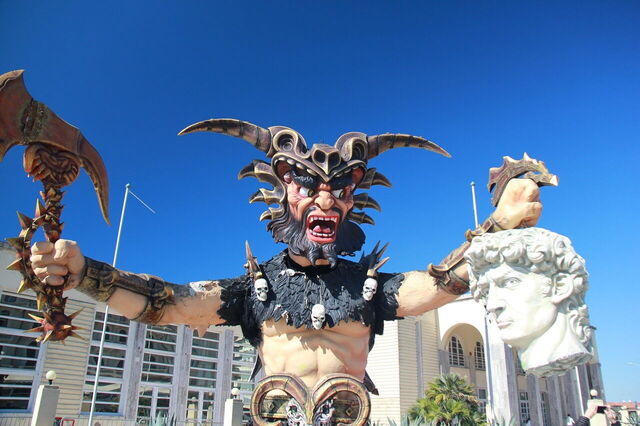 A Float in Viareggio