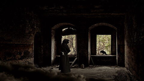 Ghost of a monk