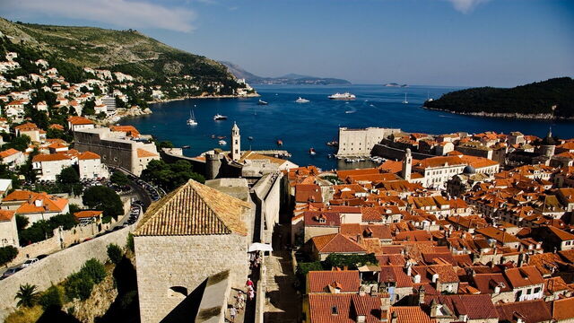 View over Dubrovnik