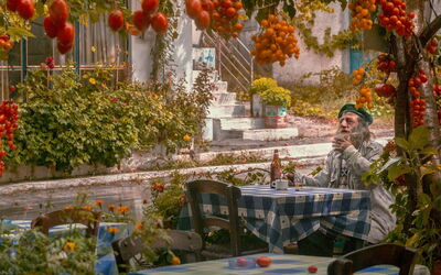 Dining in Greece