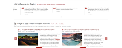 Easy Reserve home page, reviews and blog