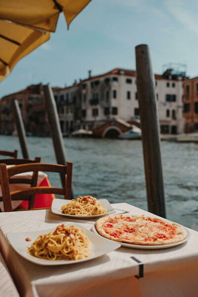 Eating in Venice