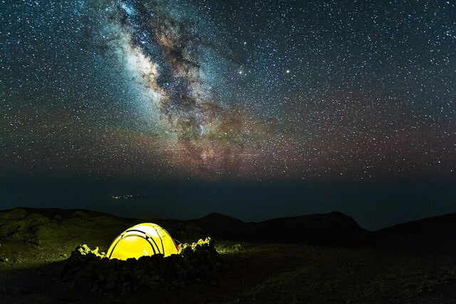 White Mountains, Night