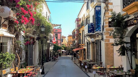 A street in Marbella