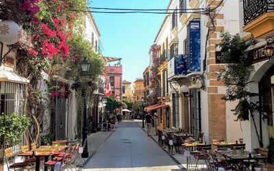 A street in Marbella