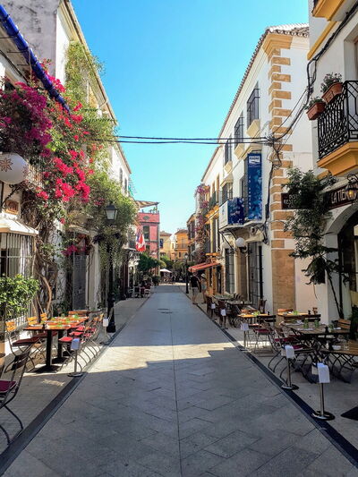 A street in Marbella