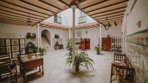 Posada La Casa Del Pintor, Courtyard
