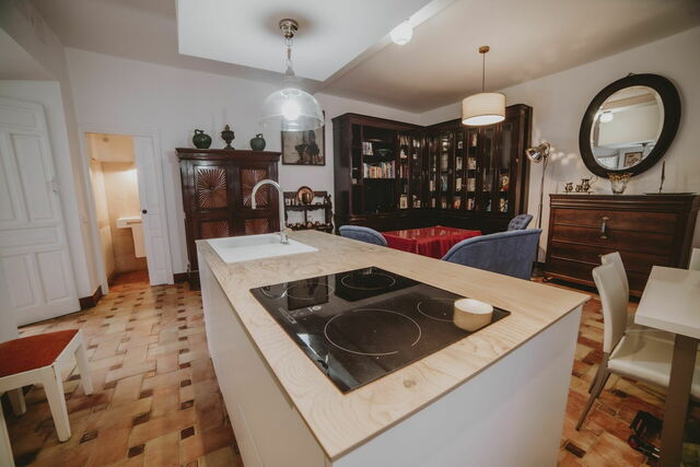 Posada La Casa Del Pintor, Kitchen