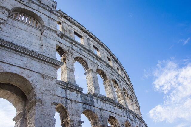 Pula Arena, detail