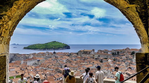 View over Dubrovnik
