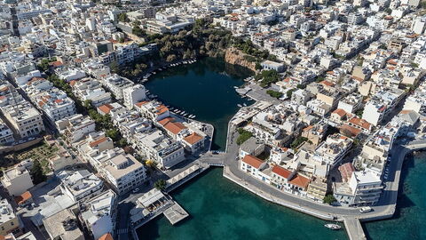 View over Lake Voulimeni
