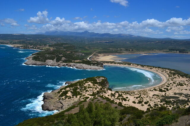 Voidokoilia Beach