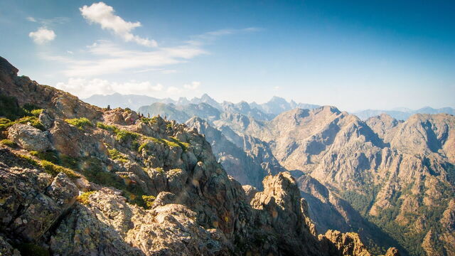 Mountains in Corsica