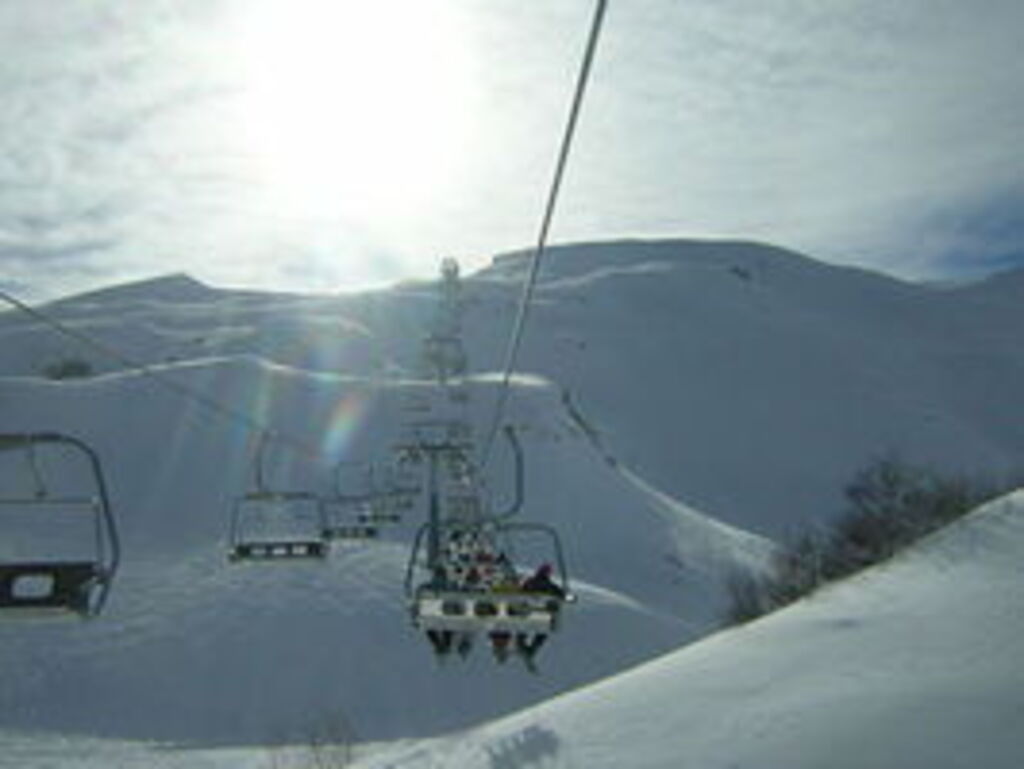 Ski lifts at Abetone
