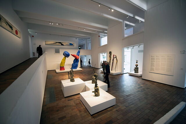 Fundació Joan Miró, interior