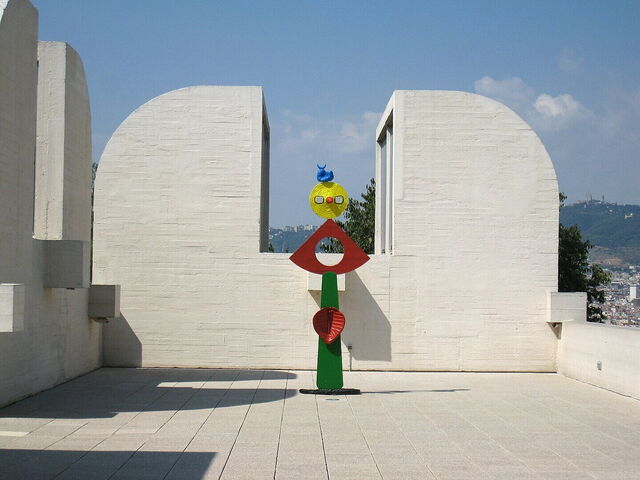 Fundació Joan Miró, rooftop