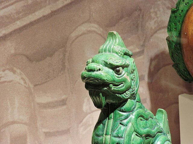 Apotropaic roof tile