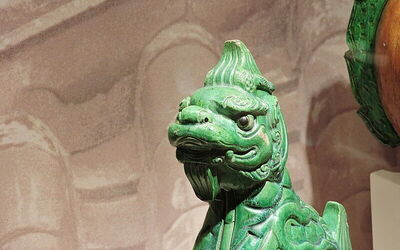 Apotropaic roof tile