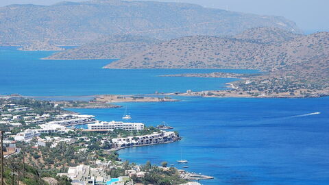 Elounda, bay