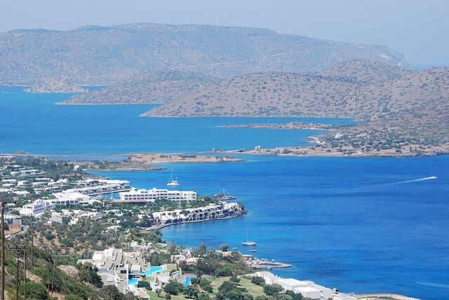 Elounda, bay