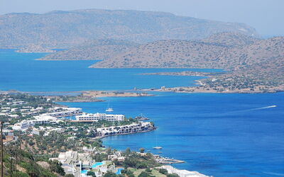 Elounda, bay