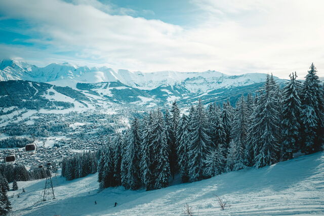 Skiing in France