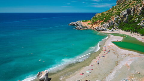 Preveli Beach