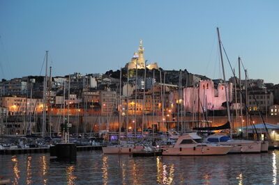 Boats in the Old Port of Marseille