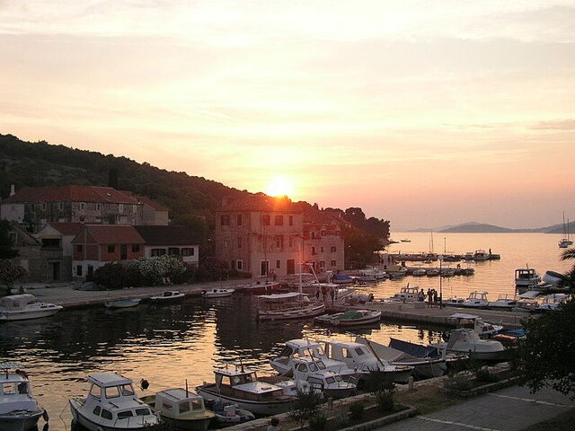 Sunset in Zlarin