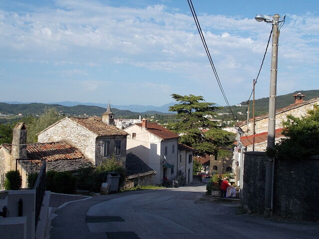 Pazin, streets