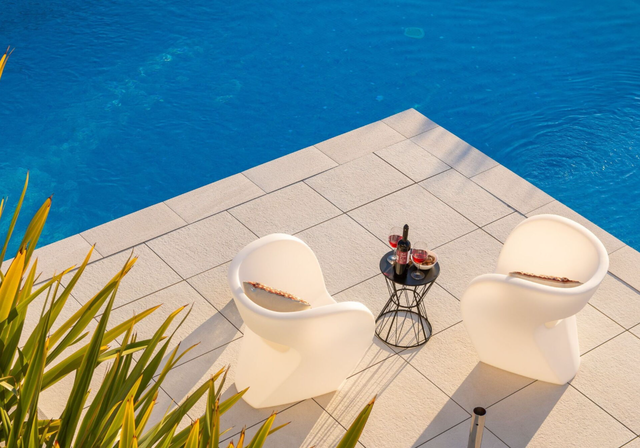 Old Olive I, by the pool