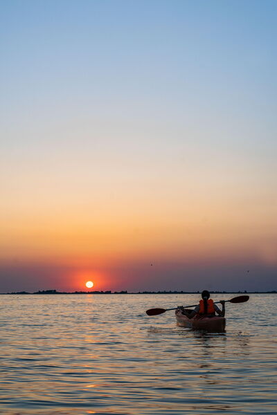 Kayak at Sunset