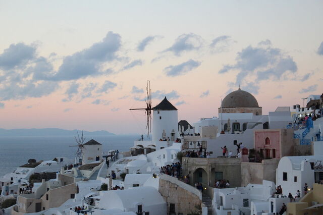 Skyline of Oia